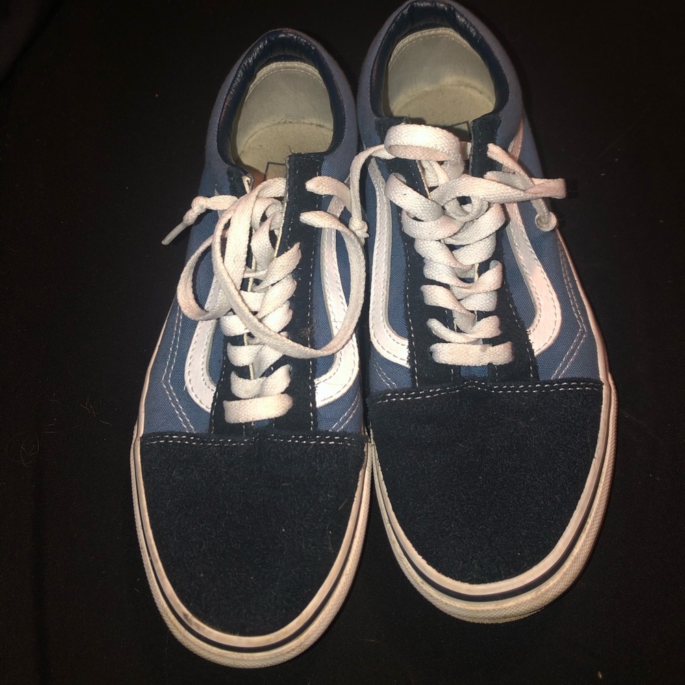 Blue Vans womens size 8